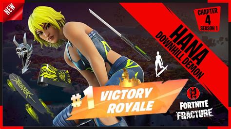 New Hana Skin Victoryroyale Fortnite Chapter4season1 Fracture