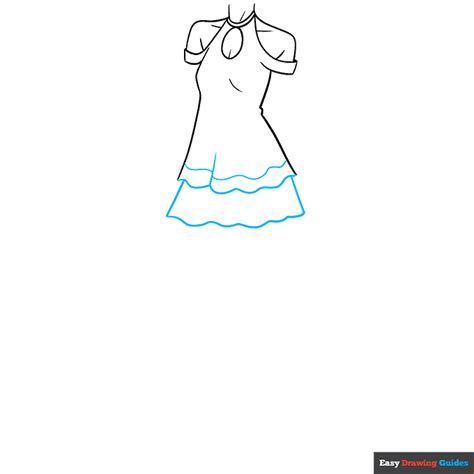 How to Draw an Anime Dress - Easy Step by Step Tutorial