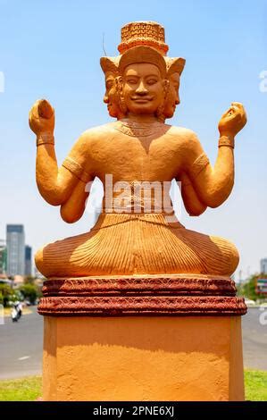 The Statue of Samdech Choun Nath, Phnom Penh, Cambodia Stock Photo - Alamy