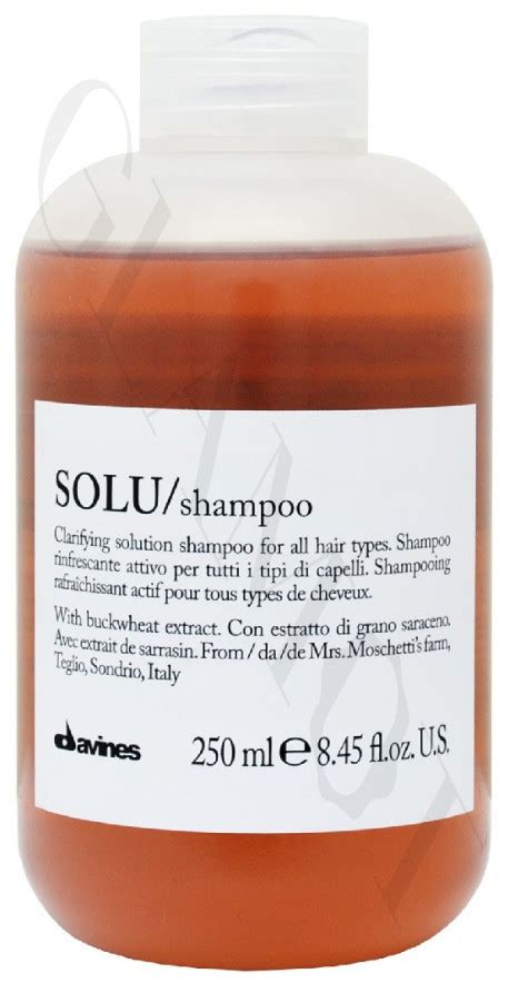 Davines Essential Haircare Solu Shampoo Deep Cleansing Shampoo