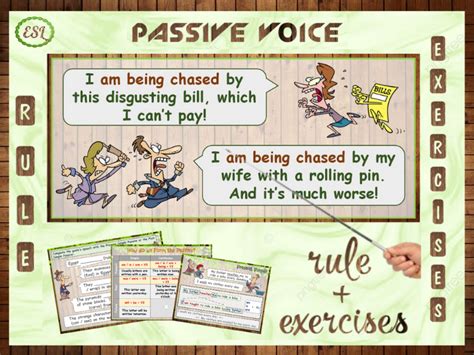 Passive Voice Ppt English Esl Powerpoints For Distance Ac0