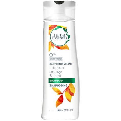 Herbal Essences Daily Detox Volume Crimson Orange And Mint Shampoo 101 Fl Oz Kroger