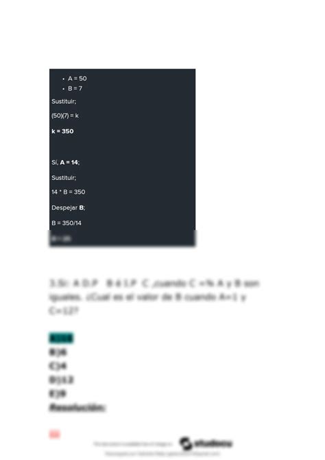 SOLUTION Ejercicios De Autoestudio Unidad 7 Matematica Studypool