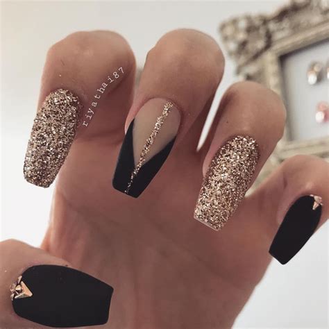 35 Classy Gold Nail Art Designs For Fall Style Vp Page 24