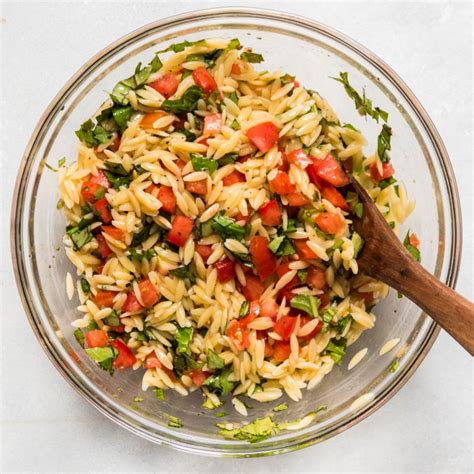 Easy Lemon Orzo Pasta Salad Video Life As A Strawberry