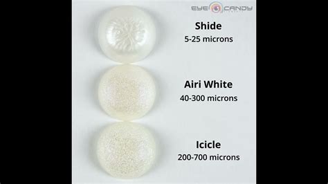 White Mica Pigment Particle Size Comparison And The Difference Does It