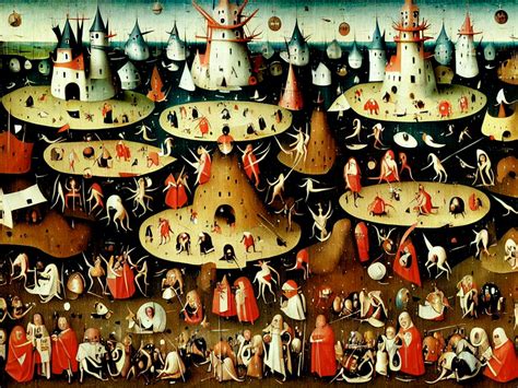 KREA AI Wheres Waldo In A Painting By Hieronymus Bosch