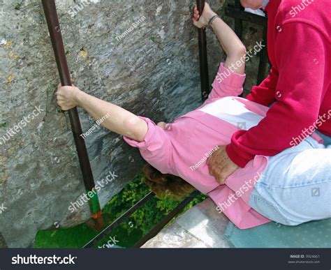 Kissing The Blarney Stone, Ireland Stock Photo 3924661 : Shutterstock