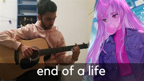 End Of A Life Calliope Mori Fingerstyle Guitar Cover Youtube