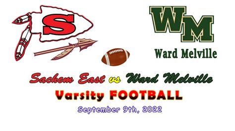 Sachem East Varsity Football Vs Ward Melville 992022 Youtube