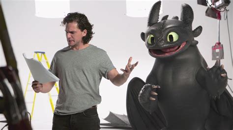 How To Train Your Dragon Kit Harington Lost Toothless Audition Tape