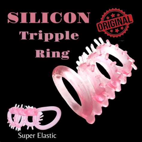 Tripple Silicon Sex Ring For Men Lazada Ph