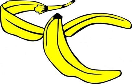 Banana Peel clip art Clipart for Free Download | FreeImages