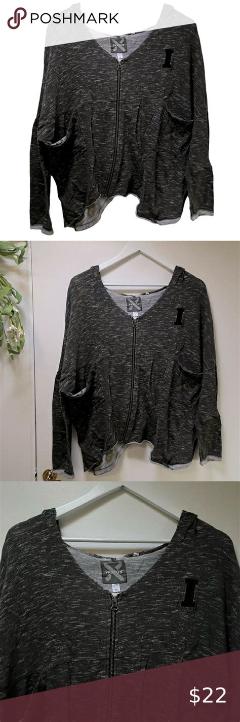 PAXTON | Asymmetrical Hoodie Sweater M Paxton, Rees, Plus Fashion, Fashion Tips, Fashion Trends ...