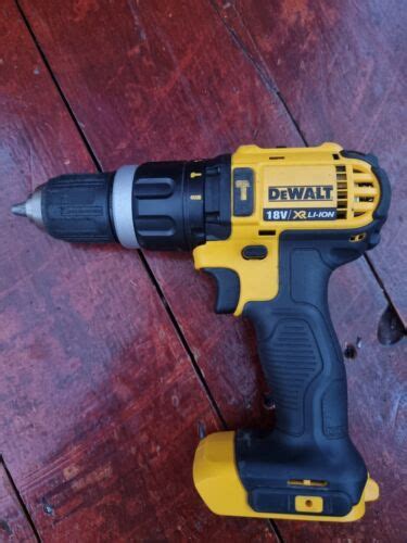 Dewalt Dcd V Cordless Combi Drill Body Only Bare Unit Ebay