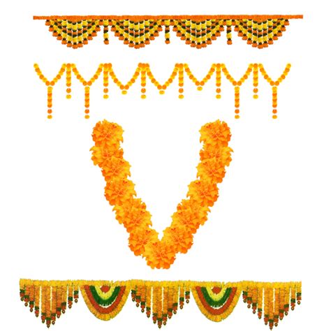 Transparent Merigold Garland PNG Image