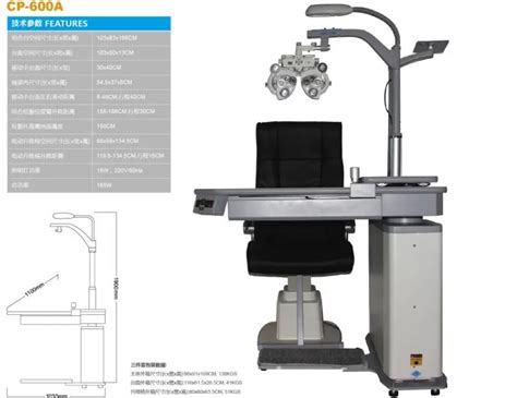 Optometry Electric Table Economic Ophthalmic Optometry Combination