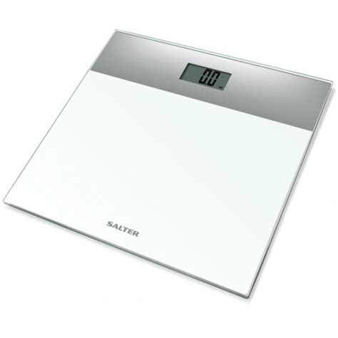 Salter Digital Body Weight Bathroom Scale Ultra Slim Easy Read Tempered Glass Step On