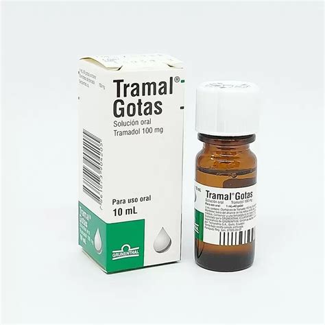 TRAMAL 100 MG GOTAS FCO X 10 ML