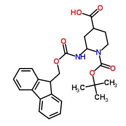 CAS 183673 66 7 N Boc 4 Fmoc Amino Piperidine 4 Carboxylic Acid