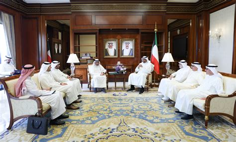 Kuna Kuwait Fm Meets Gcc Secretary General