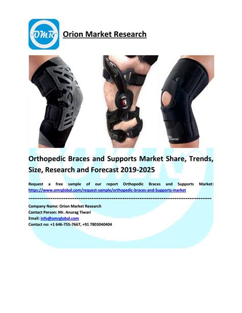 Orthopedic Braces And Supports Market Research And Forecast