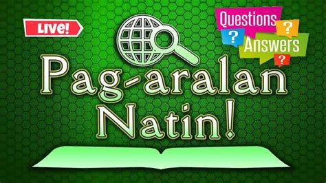 Pag Aralan Natin LIVE Question Answer March 4 2021 YouTube