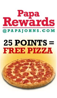 Papa John's Customer Loyalty Rewards Program