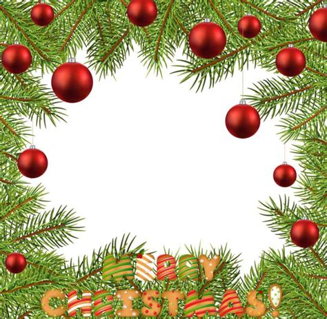 Christmas PNG Transparent Frame Border Christmas Border Christmas