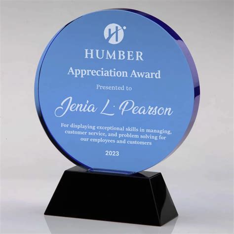 Corporate Crystal Plaques Gallery - Crystal Recognition Awards - USA's ...