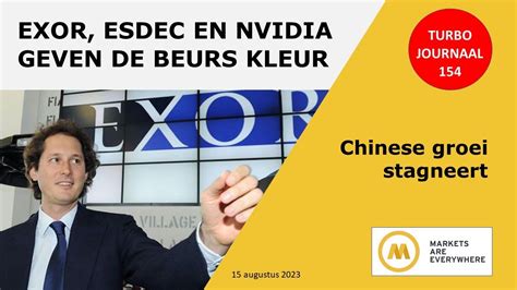 Exor Esdec En Nvidia Geven De Beurs Kleur Turbo Journaal Aex