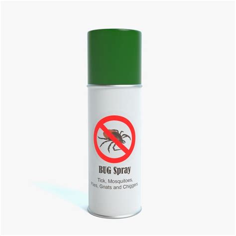 Bug spray model - TurboSquid 1192599