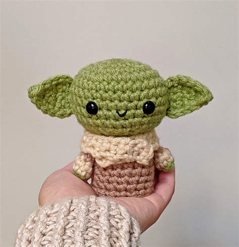 Ravelry Baby Yoda Amigurumi Pattern By Autumn Leaflet