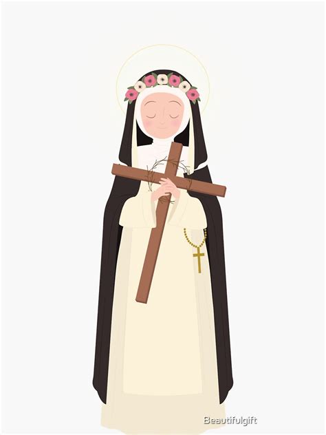 Saint Rose Of Lima Santa Rosa De Lima Sticker For Sale By