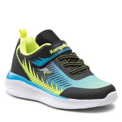 Sneakers Kangaroos Kq Wave Ev Dk Navy Lime Eschuhe De