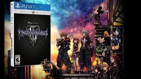 Kingdom Hearts Iii Deluxe Edition Ps4 Unboxing Videojuegos Youtube