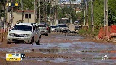 Bom Dia Cear Estrada Tomada De Buracos No Cumbuco Globoplay