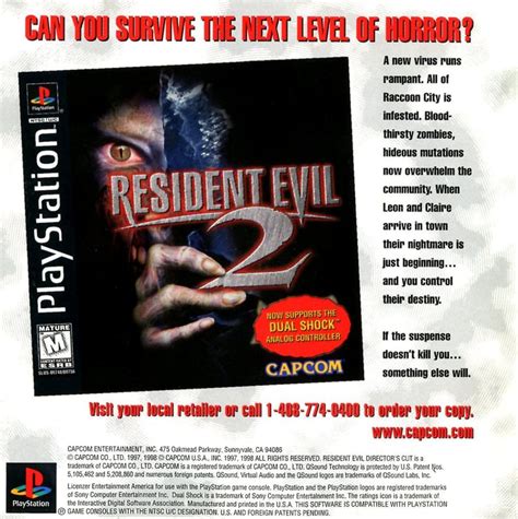 Resident Evil Directors Cut Cover Or Packaging Material Mobygames