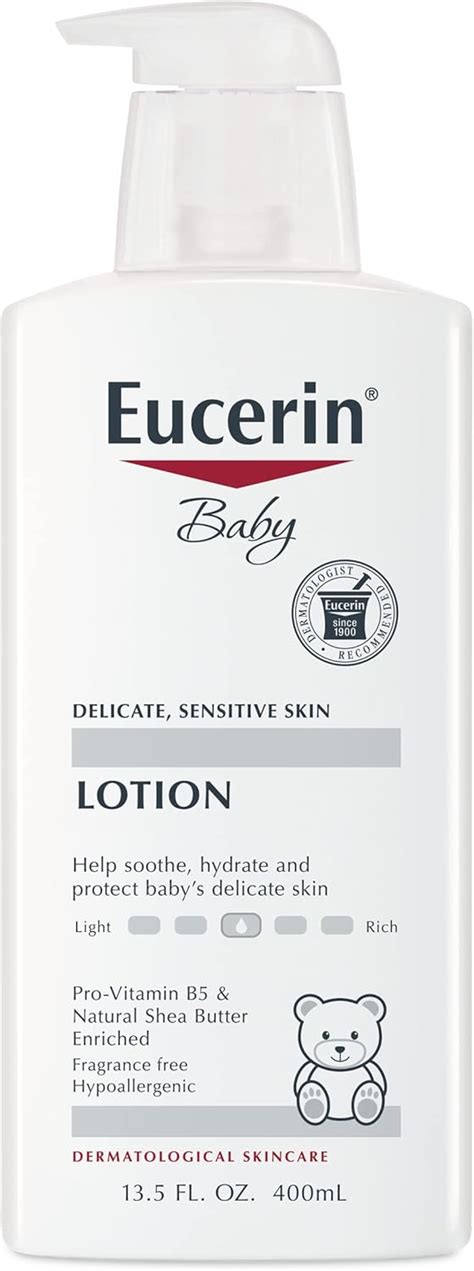 Loción corporal Eucerin para bebés loción para bebés sin fragancia