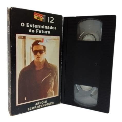 Fita Vhs O Exterminador Do Futuro Arnold Schwarzenegger Mercadolivre