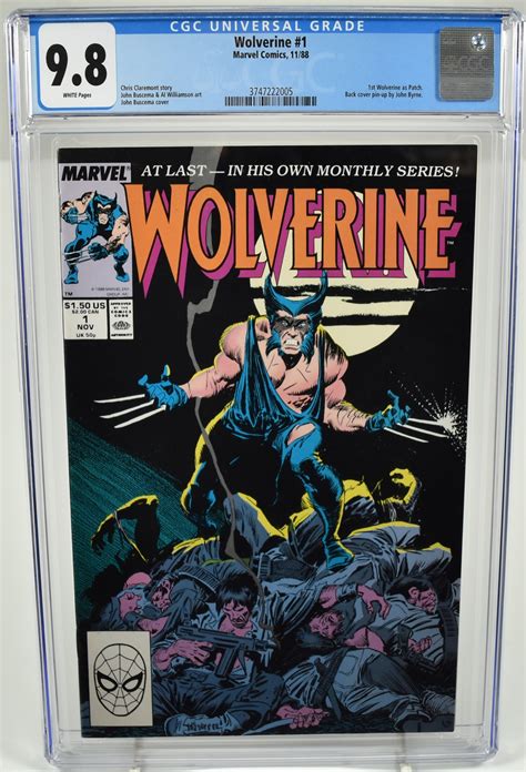 Wolverine 1 Comic Book Sale Cgc 98 Nmmt