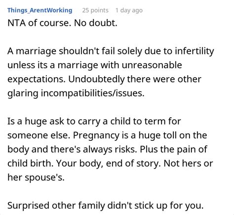 Woman Wants To Avoid Surrogacy Tells Sister Shes Infertile Sister