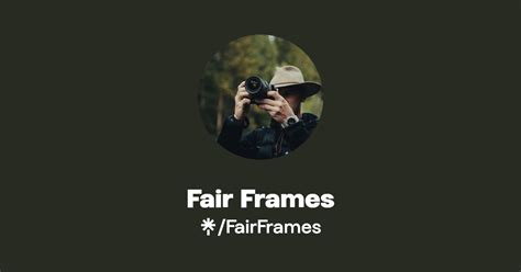 Fair Frames Instagram Tiktok Linktree