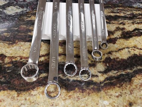 SNAP ON TOOLS 6PC METRIC 12 POINT FLANK DRIVE PLUS WRENCH SET SOEX Like