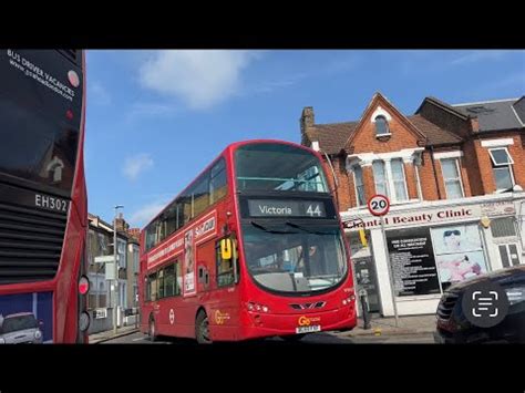 South London Buses Rush By On This Ride Tooting To Victoria June 2023