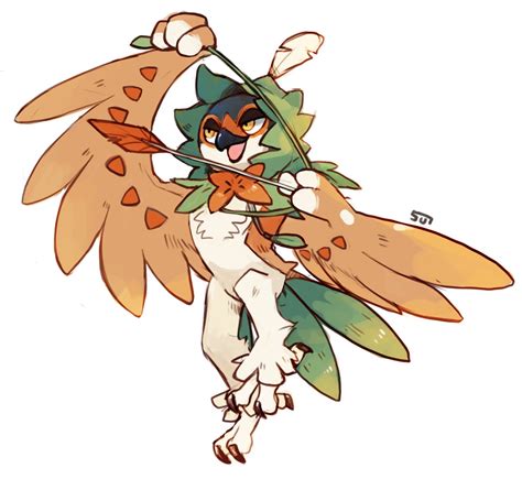 Decidueye Pokemon Drawn By Suisuizilla Danbooru