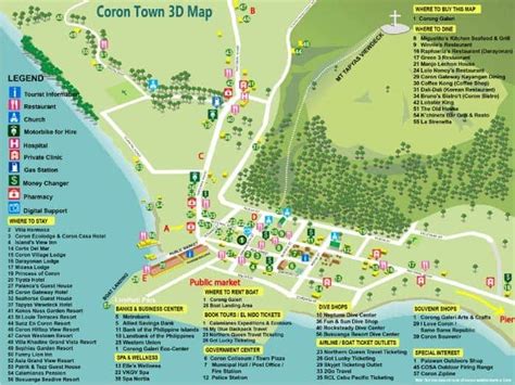 map-of-coron – Palawan