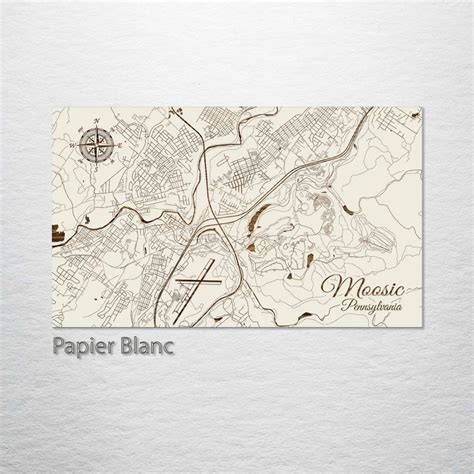 Moosic, Pennsylvania Street Map – Fire & Pine