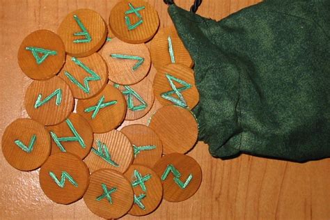 Custom Wooden Rune Coin 25 Choice: Elder Sugar Maple Red | Etsy