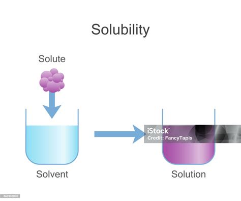 O Que Significa Dissolver - Vetores de Dissolver Os Sólidos Solubilidade Química e mais imagens de ...